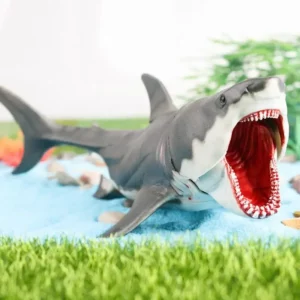 สมจริงของเล่นฉลามตุ๊กตา Movable ปากสัตว์ทะเล Creative Action Figures ตกแต่งโต๊ะสําหรับเด็กผู้ใหญ่